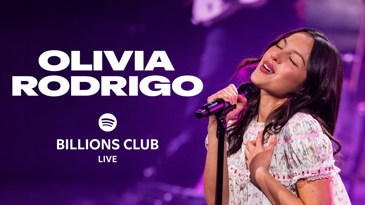 Olivia Rodrigo’s Billions Club Live Concert Film Trailer | Spotify