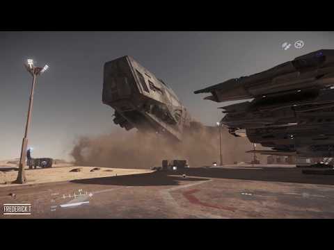 Star Citizen - Reclaimer flexin on a Constellation at Daymar