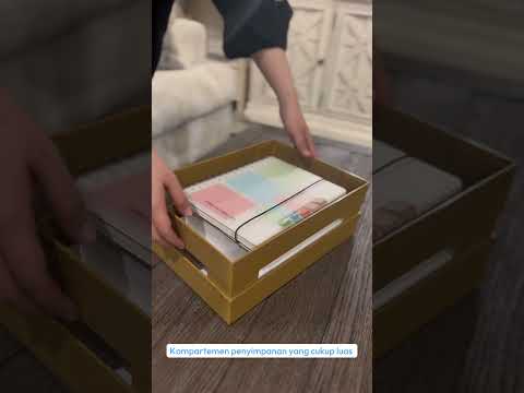 Gambar Stora Keranjang Penyimpanan Modular 30.5x22.5x22.5 cm - Putih