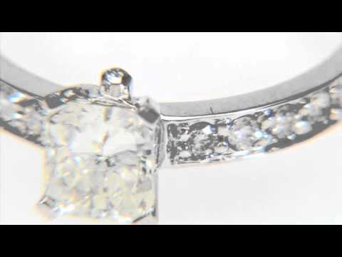 1.25 CTW Color K-L Diamonds 14K Gold Ring