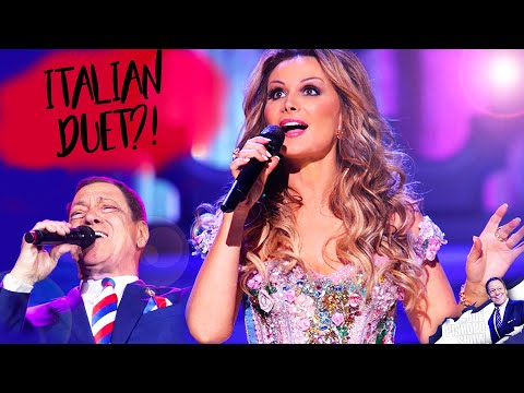 ITALIAN SINGER GIADA VALENTI PLANS DUET WITH JOE PISCOPO