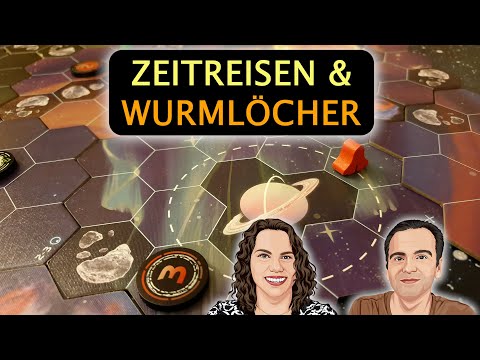 Zeitreisen, Wurmlöcher & Co: Brettspiele zu Zeit und Raum