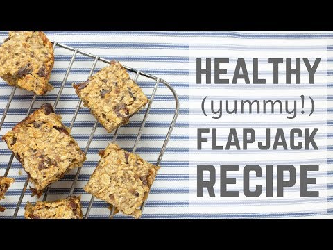 Healthy Flapjack Recipe - The Perfect Road Trip & Hiking Food!