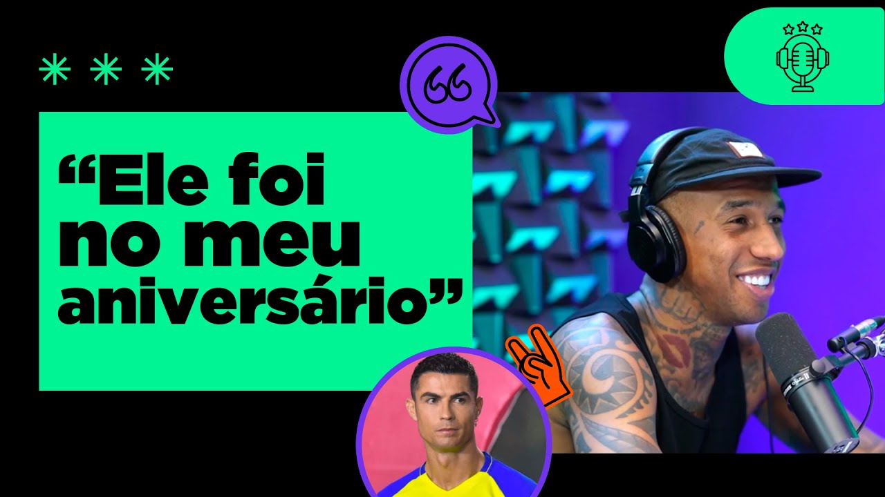 CR7 PENETRA? ANDERSON TALISCA CONTA HISTÓRIA HILÁRIA E DIZ COMO É CONVIVER COM CRISTIANO RONALDO