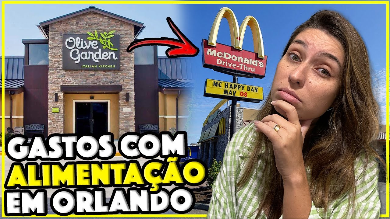 QUANTO SE GASTA POR DIA COM ALIMENTAÇÃO EM ORLANDO