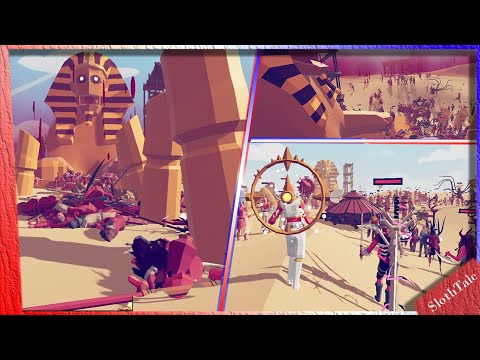 TABS - *NEW* Secret BLOOD RAIN (Egypt 2 MAP) | Totally Accurate Battle Simulator (MOD)