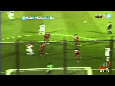 GOL DE REGUEIRO - LANUS 1 ARGENTINOS 0 - FECHA 12 (28 10 2012)
