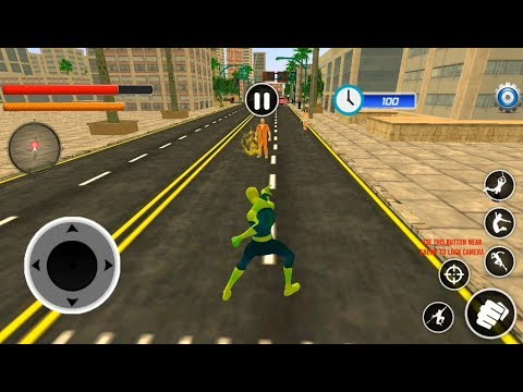 Spider Vegas Rope Hero | Flying Spider Hero Crime City Missions - Android GamePlay