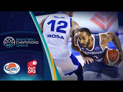 Rosa Radom v SIG Strasbourg - Full Game - Basketball Champions League