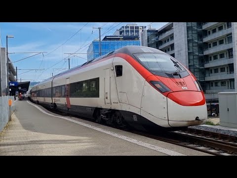 SBB RABe 501 Giruno abfahrt in Zug