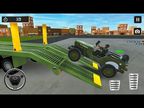 Army Vehicle Transport Truck - US Army Transport Truck Simulator - Android Gameplay