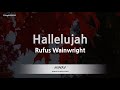 Rufus Wainwright-Hallelujah (Karaoke Version)