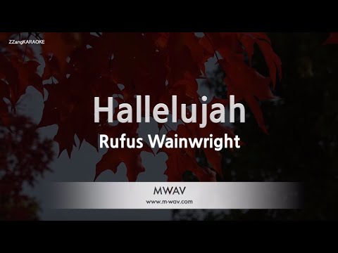Rufus Wainwright-Hallelujah (Karaoke Version)