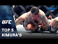 Top 5 Kimura's in de UFC