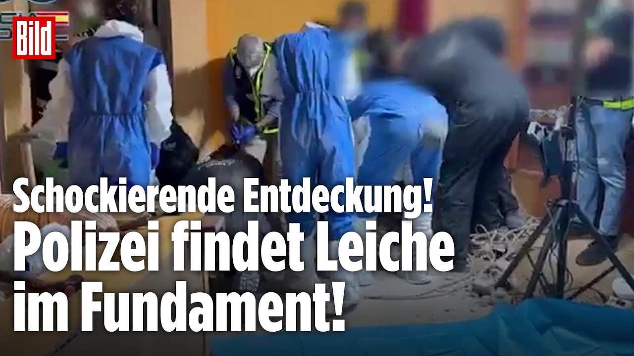 Schockierender Fund: Leiche nach Mord im Fundament versteckt – Polizei ermittelt!