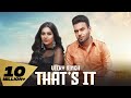 That's it (Full Video) Vicky  |  Karan Aujla I Simar Kaur |  Proof  Latest Punjabi Songs 2021