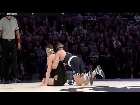 Big Ten Wrestling: 133 LBs: Iowa's Paul Glynn vs. Penn State's Corey Keener