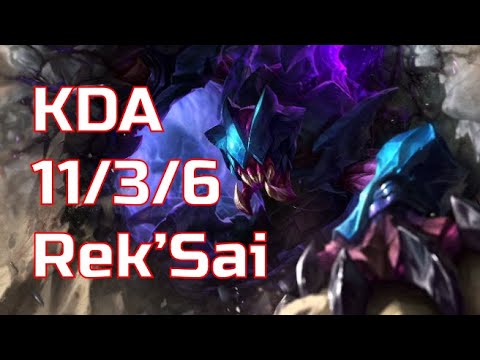 LOL Rek'Sai Vs Shyvana - Jungle NA Challenger V10.10