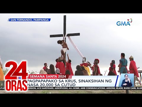 Pagpapapako sa krus, sinaksihan ng nasa 20,000 sa Cutud