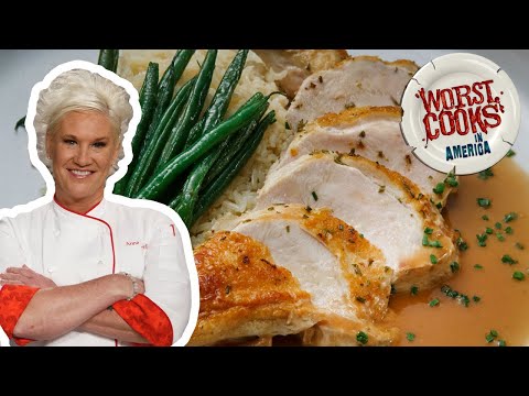 Anne Burrell's Seared Chicken Breast Recipe | Worst Cooks in America | Food Network