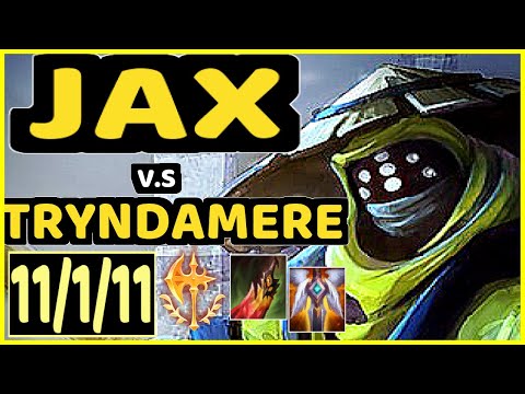 NYU (JAX) vs TRYNDAMERE - 11/1/11 KDA TOP CHALLENGER GAMEPLAY - BR