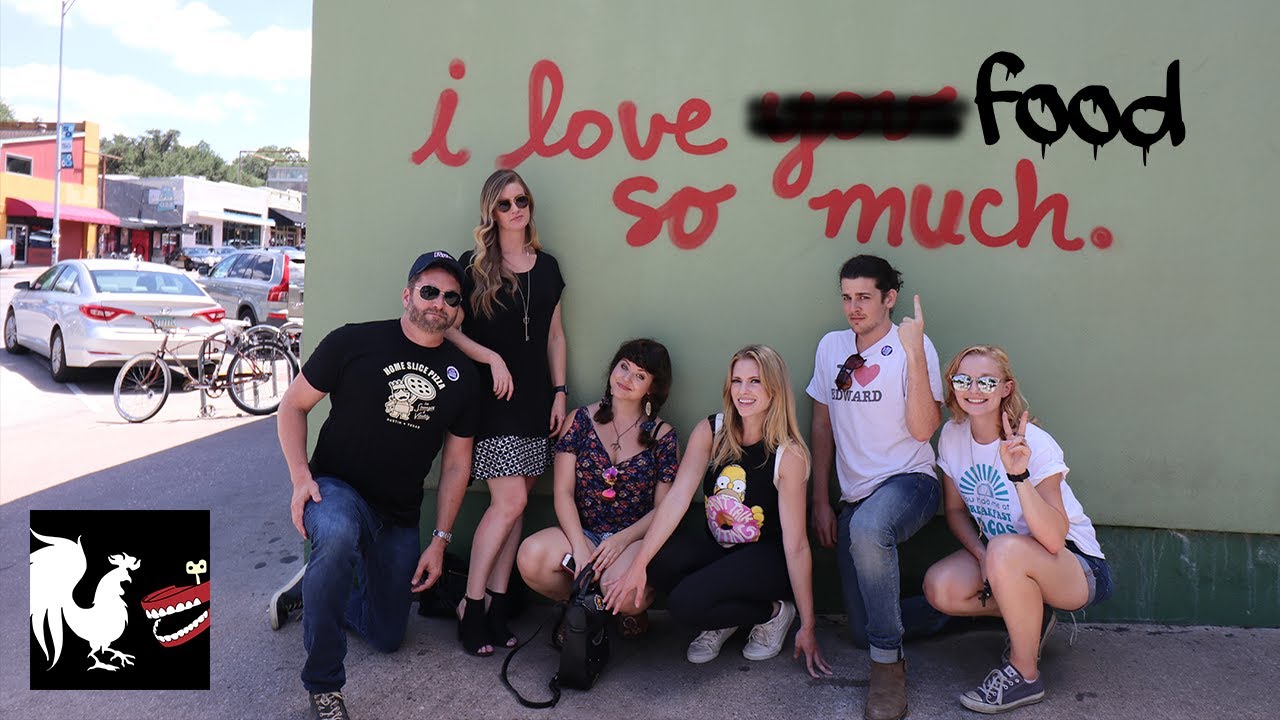 Burnie Vlog: RTX Austin Food Tour | Rooster Teeth