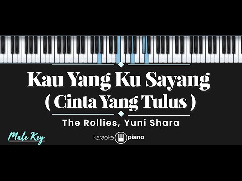 Kau Yang Ku Sayang (Cinta Yang Tulus) - The Rollies, Yuni Shara  (KARAOKE PIANO - MALE KEY)