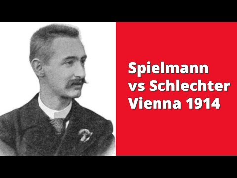 Strong centre vs activity of the pieces | Spielmann vs  Schlechter: Vienna 1914