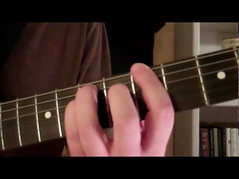 How To Play the A5 Power Chord On Guitar and (A5 open)