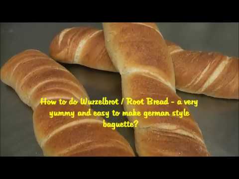 Wurzelbrot - lecker und leicht herzustellen.