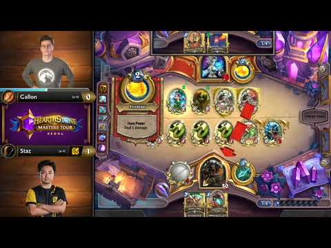Gallon vs Staz - Round 5 - Hearthstone Masters Tour Seoul