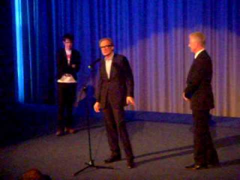TOM STURRIDGE, BILL NIGHY and RICHARD CURTIS Inside the World premiere of The Boat That Rocked!