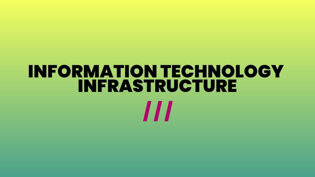 Information Technology Infrastructure (1485)