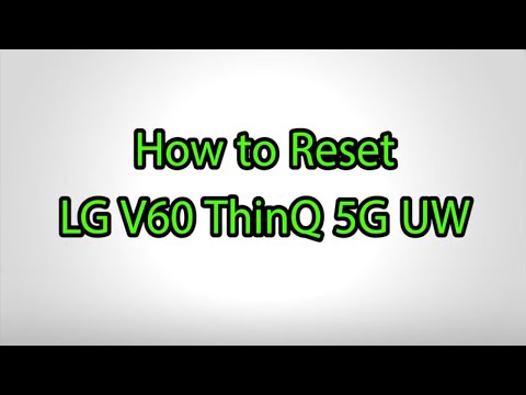 How to Hard Reset LG V60 ThinQ 5G UW - Pattern Unlock