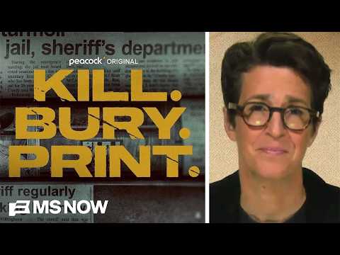 Rachel Maddow talks about the small town paper that took on a sheriff (PART 2)
