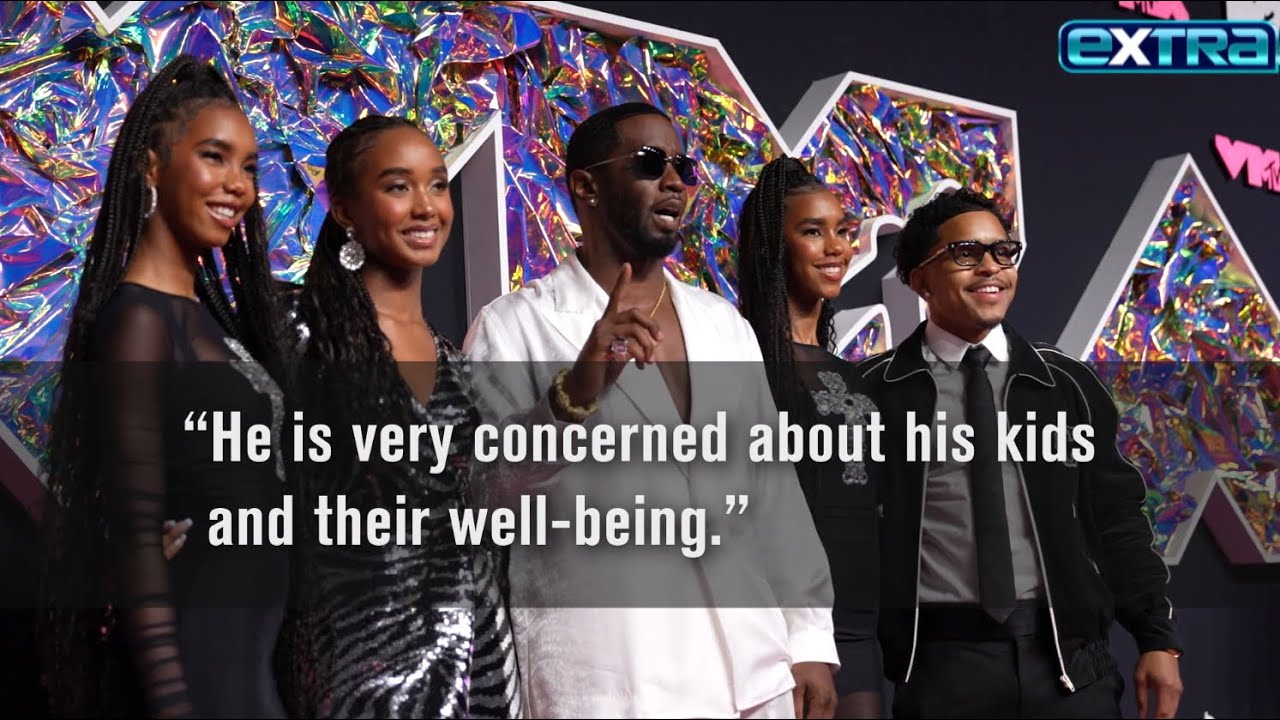 Diddy’s Kids in CRISIS After His Arrest Amid New Questions About White Parties