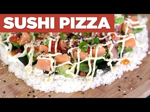 SUSHI PIZZA – Eat The Pizza! #6