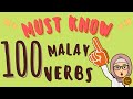 100 Malay Verbs You Must Know Spoken Malay Essentials