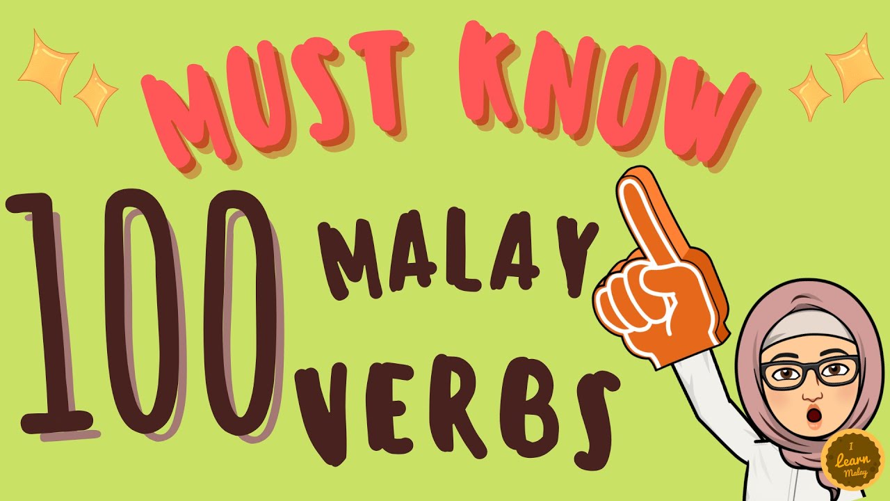 100 Malay Verbs You Must Know | Spoken Malay Essentials 🔥
