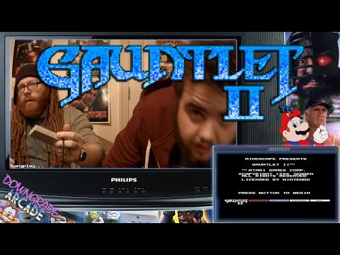 Downgrade Arcade | Long Play - Gauntlet II (Nintendo Entertainment System)
