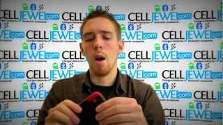 CellJewel.com - ZTE Avail Z990 Black on Red Hybrid Case/Combo Holster