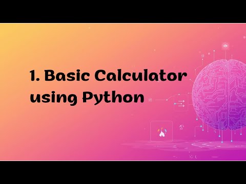 Build A Basic Calculator In Python Beginner Friendly Tutorial