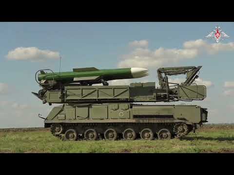 Buk-M3 air defense missile system crews in combat action within special military operation