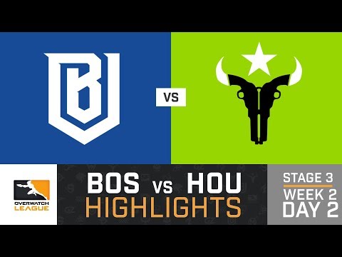 HIGHLIGHTS Boston Uprising vs. Houston Outlaws | Stage 3 | Week 2 | Day 2 | Overwatch League