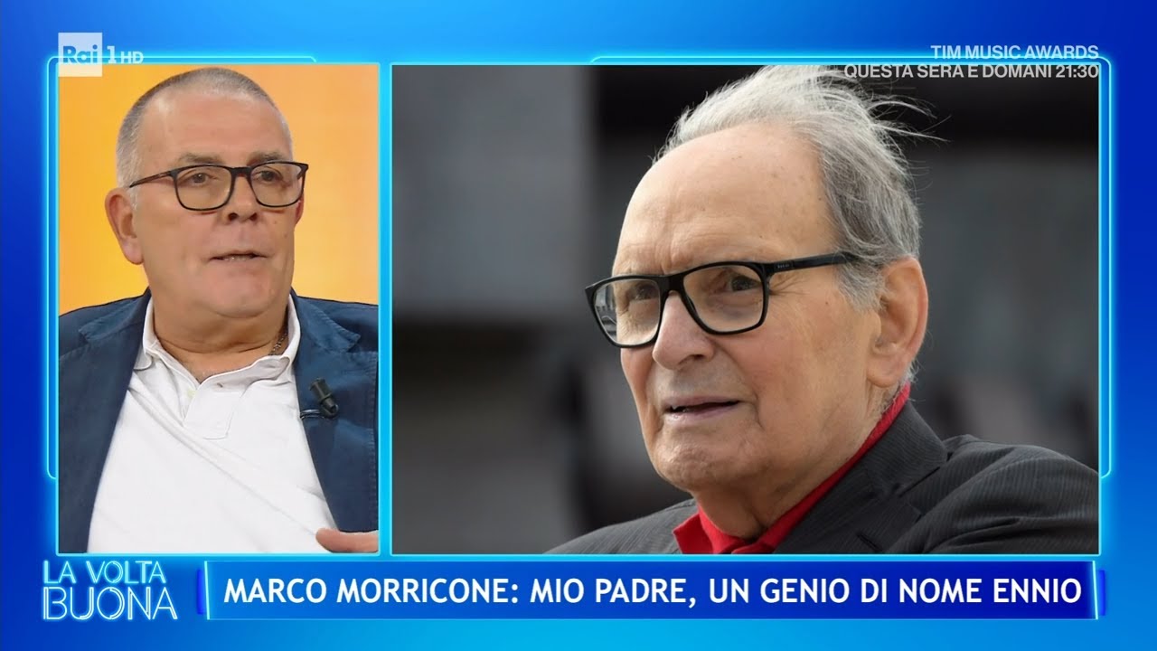 Marco Morricone: mio padre un genio di nome Ennio - La Volta Buona 13/09/2024