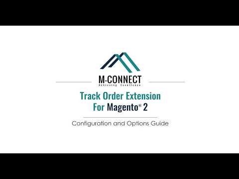 Magento 2 Order Status and Shipment Tracking by M-Connect Media