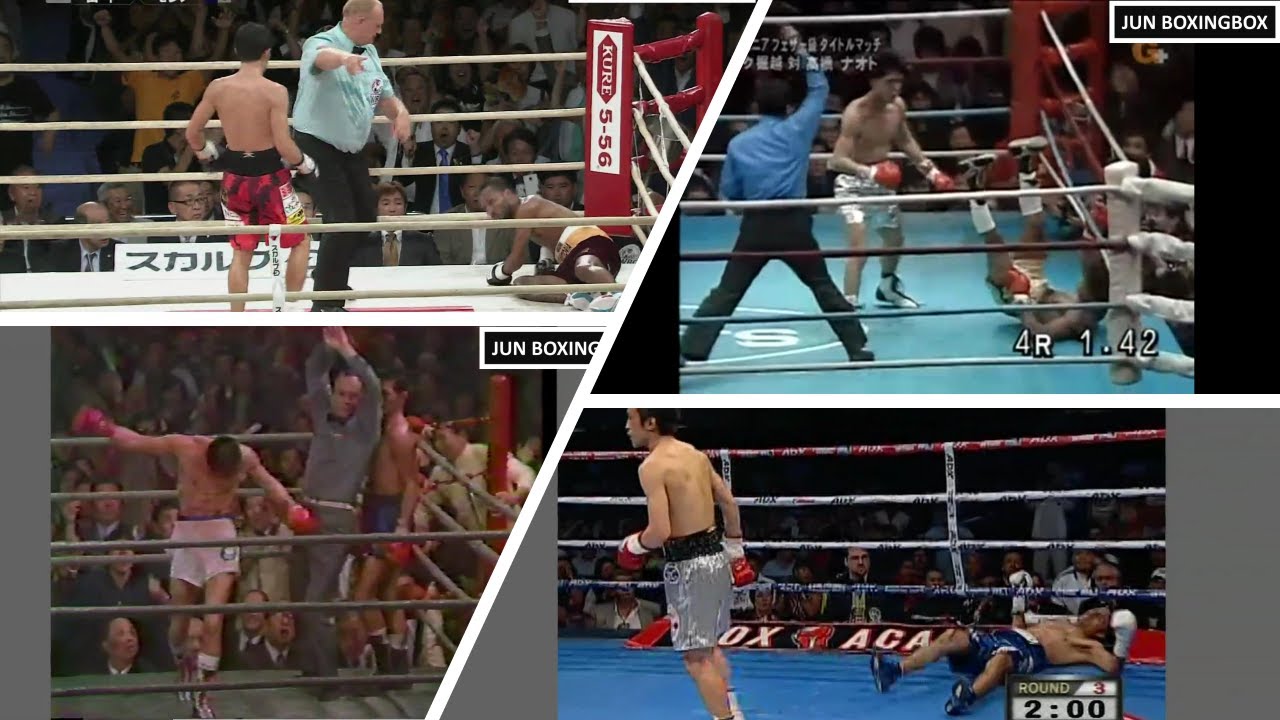 【再編集】日本ボクシング ダウン応酬激闘集 世界戦24試合+2（1959～2019年） 矢尾板、関、西城、沼田、大場からナオト、西岡、山中、田中恒成まで！