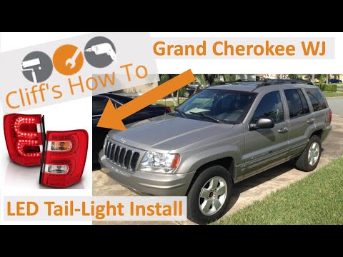Jeep Grand Cherokee WJ LED Tail Light Install