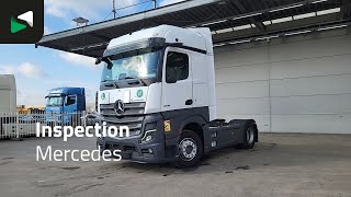 Mercedes-Benz Actros 1845 4X2 BigSpace Retarder 2xTanks Standklima truck tractor | Image 4 - Autoline
