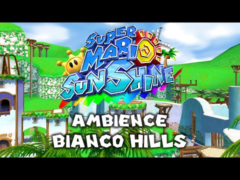 Super Mario Sunshine • Ambience Bianco Hills • 4K